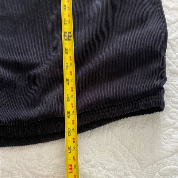 Boston Traders navy blue corduroy fleece snap front shirt jacket - Picture 6 of 8